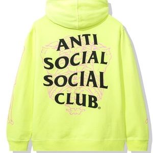 XL Anti social social club car under water hoodie
